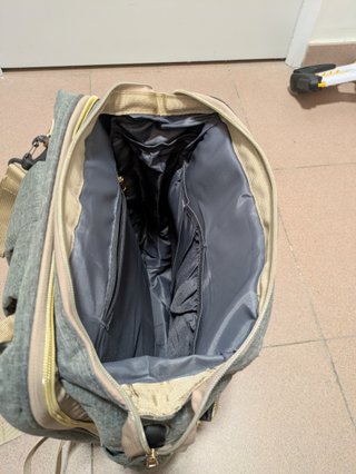 MOCHILA PAÑALES Y CAMBIADOR