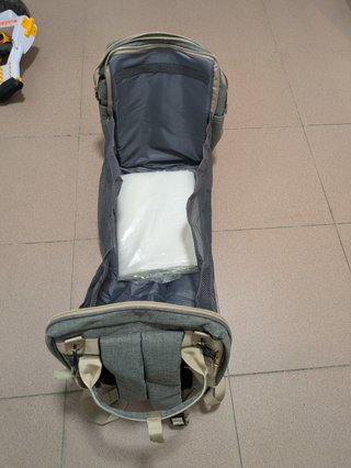 MOCHILA PAÑALES Y CAMBIADOR