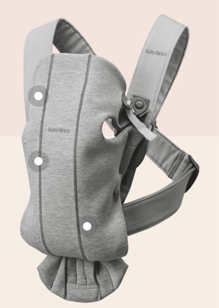 Mochila Porta Bebé BabyBjörn Gris