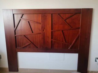 Dormitorio matrimonio de madera