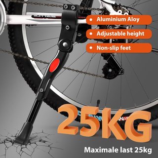 Vinabo caballete lateral bicicleta ajustable
