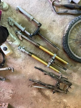 Moto derbi senda 3 minimotos