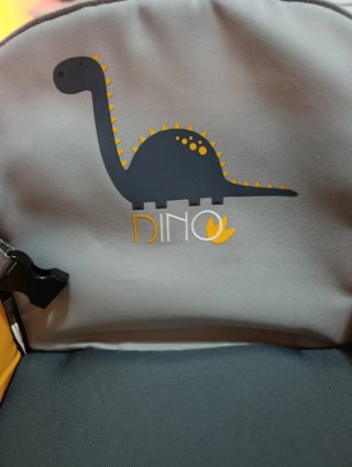 Trona portátil Dino con cojín