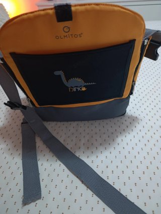 Trona portátil Dino con cojín