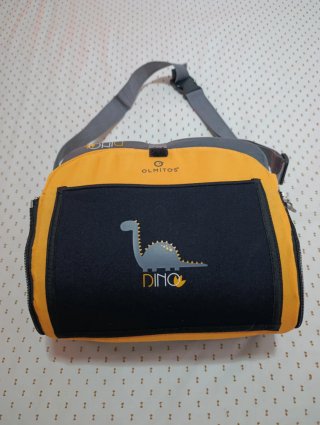 Trona portátil Dino con cojín