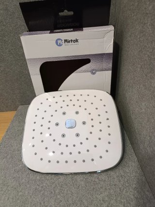 Rociador Ducha Mirtak Blanco y Plateado