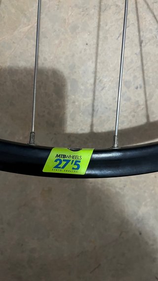 Rueda de Bicicleta 27.5 con Disco