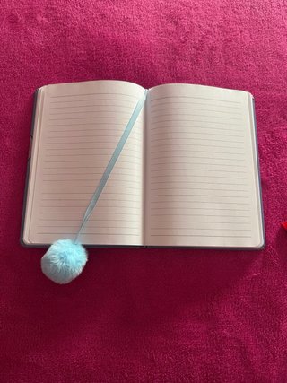 Quaderno Stitch con pompon
