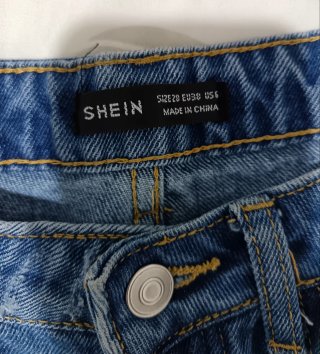 Pantalón vaquero Shein azul
