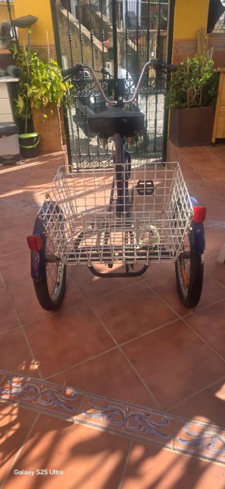 Bicicleta 3 Ruedas GOMIER con Cesta