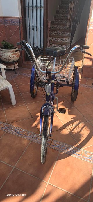 Bicicleta 3 Ruedas GOMIER con Cesta