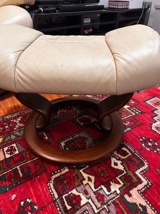 Sillón original Stressless con Reposapiés Beige