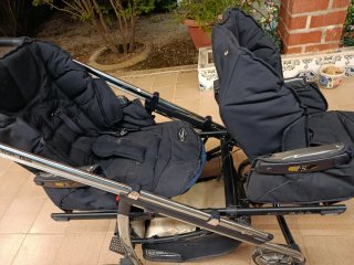Carrito Gemelar Vector Duo Bebé