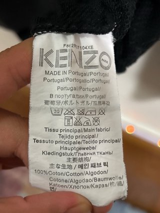 Sudadera Kenzo Negra Talla S