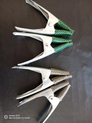 Pinzas de sujeción metálicas