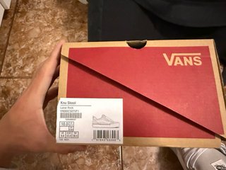 Vans Knu Skool Beige/Blanco Talla 43
