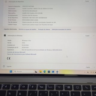 HP Elite X2 i7 8ª Gen 16GB RAM 256 NvMe