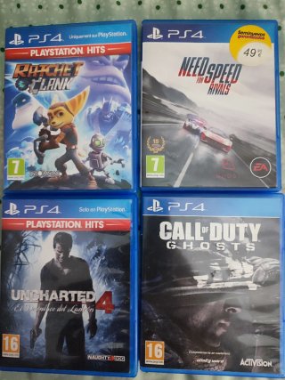 Juegos play 4