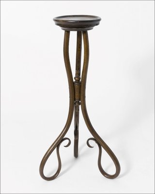 Jardinera -pedestal- Madera Curvada Estilo Thonet