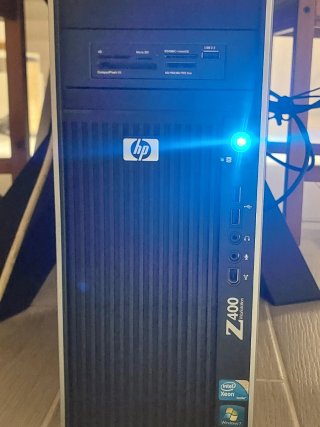 Workstation HP Z400 Plata/Negro