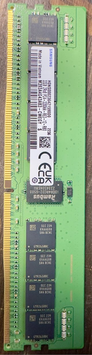 Samsung DDR4 32GB 3200MHz ECC Registered