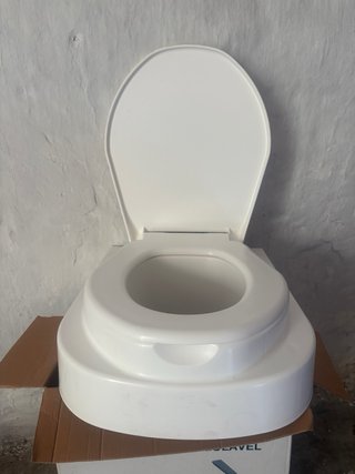 Elevador WC Blanco