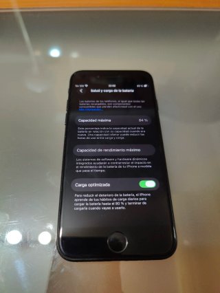 iPhone SE 2ª Gen 64GB Gris Espacial 84% Batería