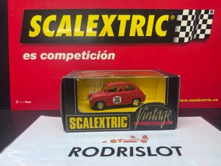 Scalextric Coche Vintage Rojo