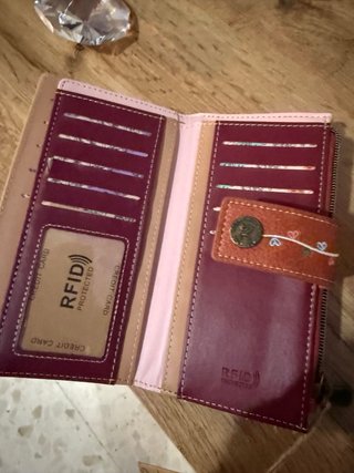Cartera Larga Estampada Mujer