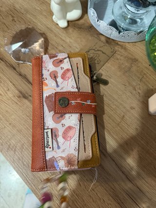 Cartera Larga Estampada Mujer