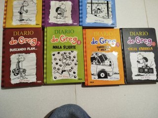 Lote del diario de Greg del 1 al 10