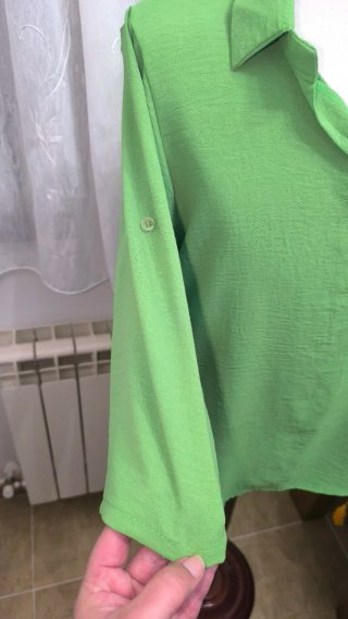 Camiseta verde mujer