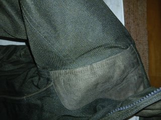 Parka de caza verde
