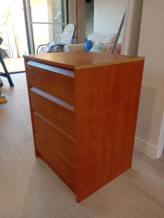 Cajonera de madera