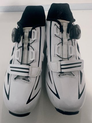 Zapatillas Ciclismo GES Blancas ATOP