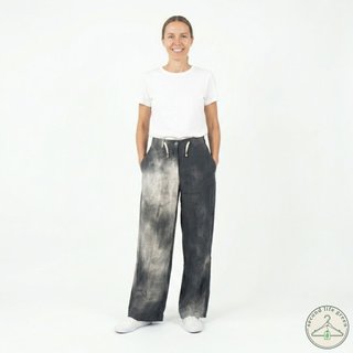 (PDL3.11) Pantalone sfumato firmato Fusion