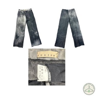 (PDL3.11) Pantalone sfumato firmato Fusion