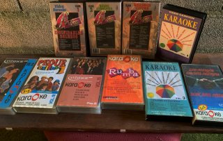 Lote Cintas VHS Karaoke