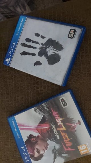 Juegos PS4 Infamous 1 y 2