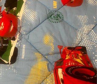 Piumone singolo per bambino cars Trapuntainvernale