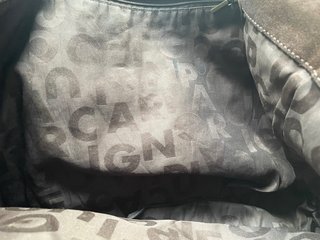 Bolso Purificación G. marrón chocolate ante/piel