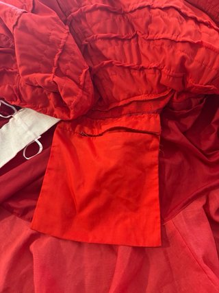 Traje de Flamenca Rojo Volantes