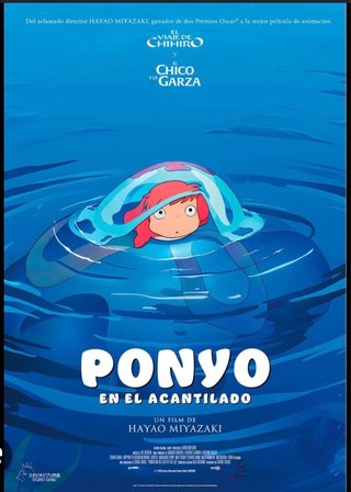 Póster Ponyo en el Acantilado