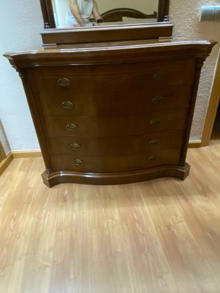 Muebles de dormitorio madera oscura