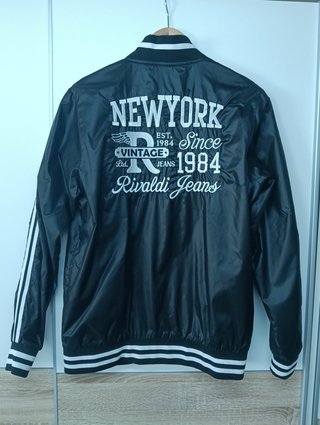 Chaqueta Bomber Rivaldi Negra Talla M