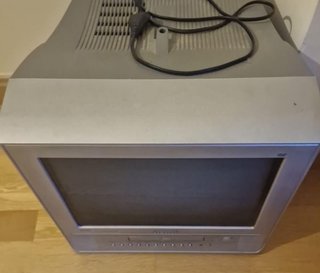 Televisor Samsung  tubo CRT con DVD Integrado.