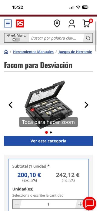 Botador Facom para varios materiales