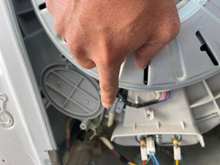 Lavadora LG averiada para piezas
