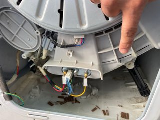 Lavadora LG averiada para piezas