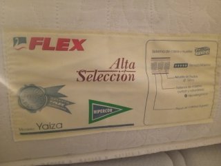 135x190 CANAPÉ COLCHÓN FLEX VISCOELÁSTICO MUELLES